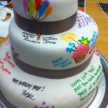 25th birthday cake 25th birthday cake