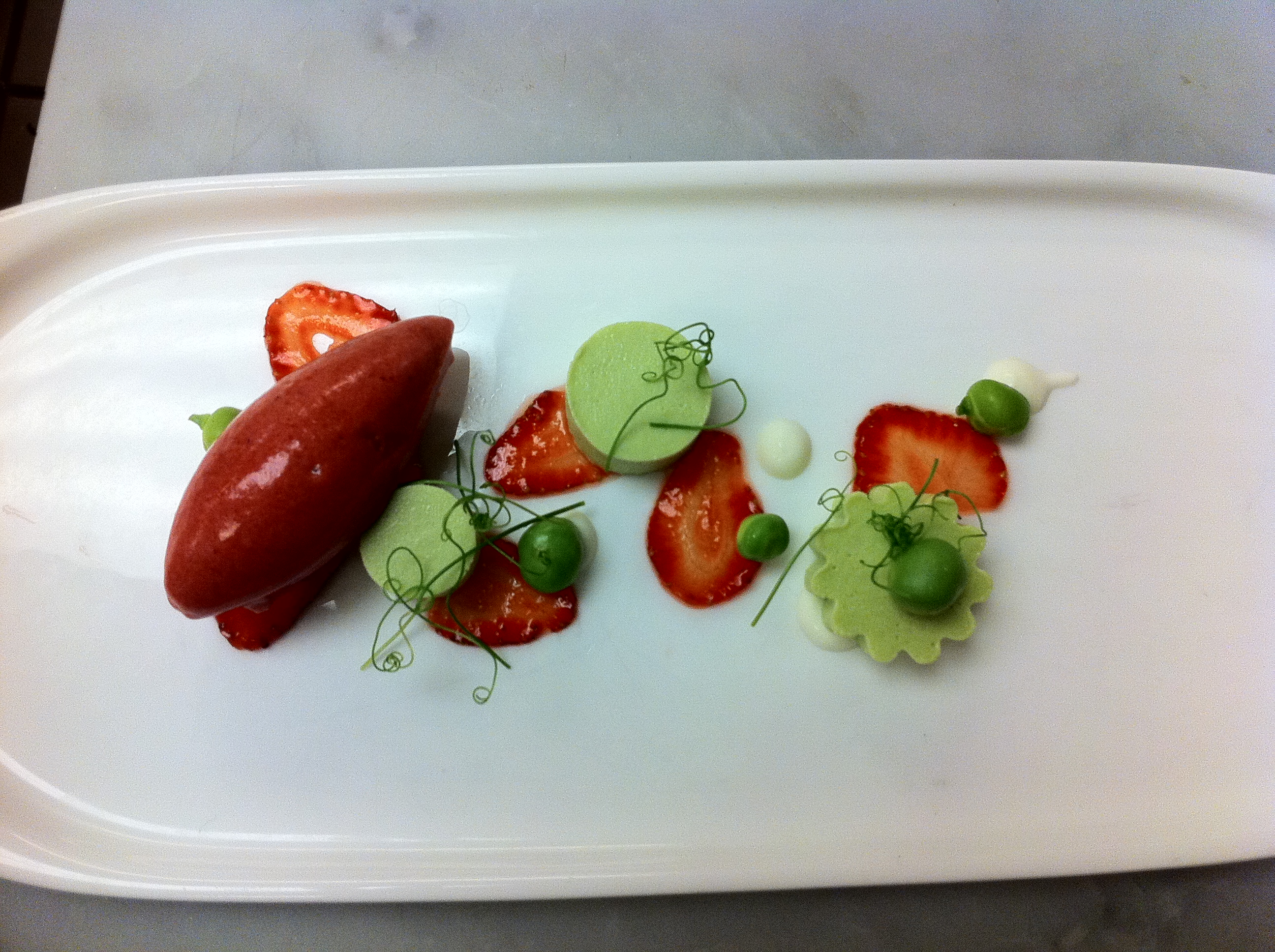 strawberry dessert